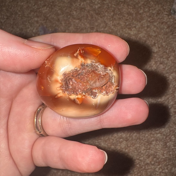 Decorative Amethyst and Crystal Cluster Set - Purple, Orange, White - Picture 4 of 6